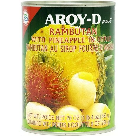 AROY-D  Rambutan & Ananas in Sirup