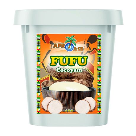 AFROASE  Cocoyam-Mehl Fufu