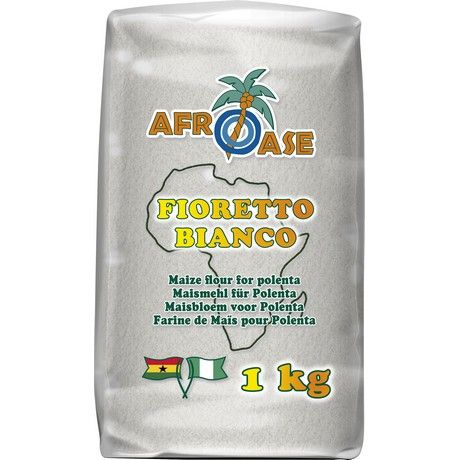 AFROASE  Maismehl Weiß Fioretto 1 KG